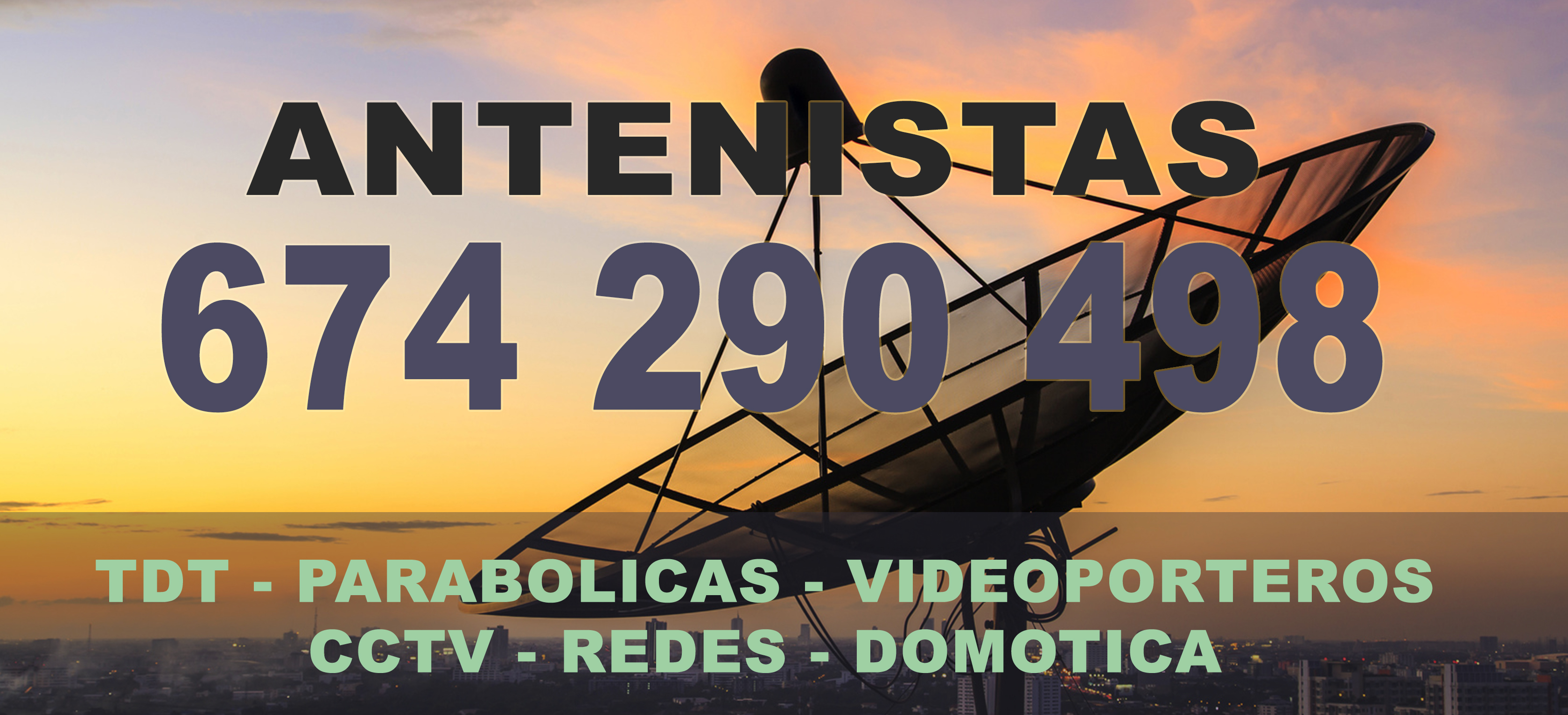 Reparaciones e instalaciones de antenas en 03012